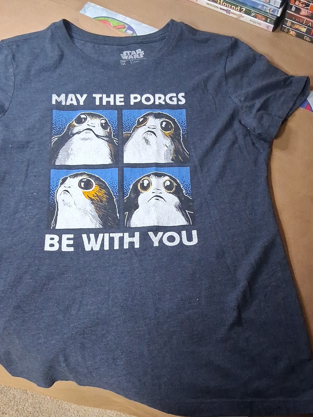 Men's Star Wars printed shirt label